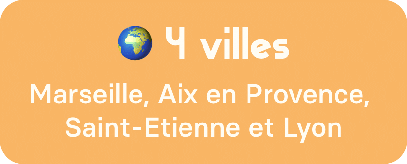 4 villes
