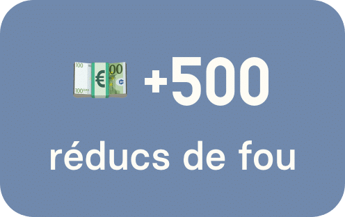 500 réducs de fou