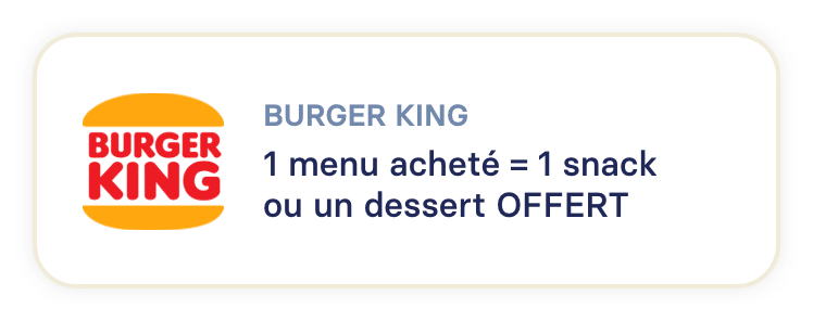 Burger King offre