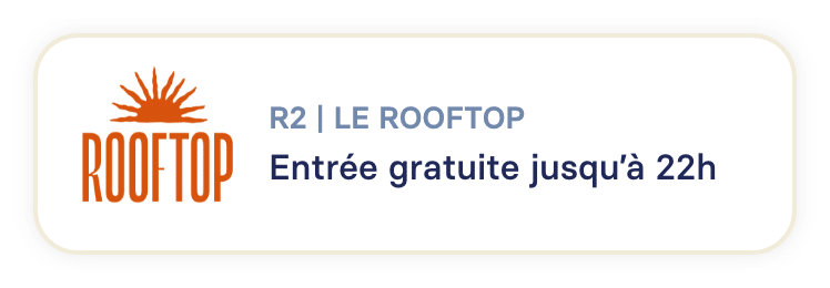 R2 rooftop offre