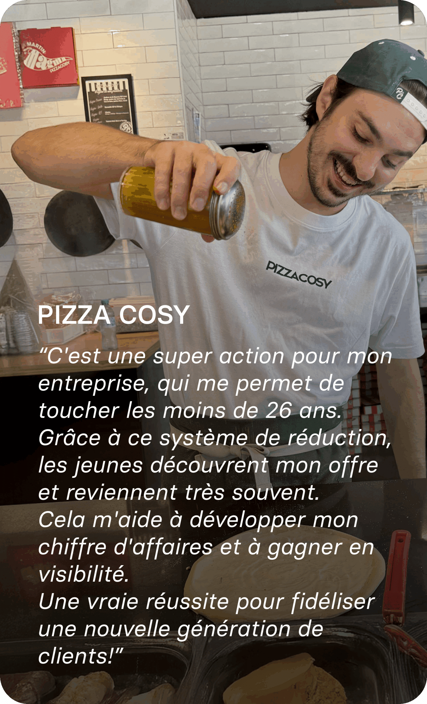 pizza cosy témoignage
